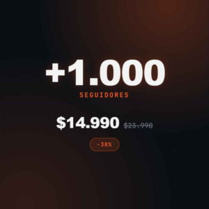 TikTok Seguidores 1000