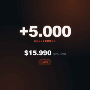 Facebook Seguidores 5000