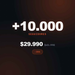 Facebook Seguidores 10000