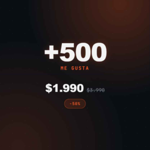 Facebook Likes 500
