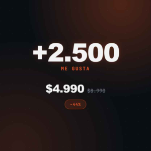 Facebook Likes 2500
